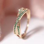 Twilight CrissCross Ring
