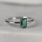 Elegant Muse Emerald Ring