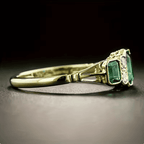Vintage Heirloom Emerald Ring