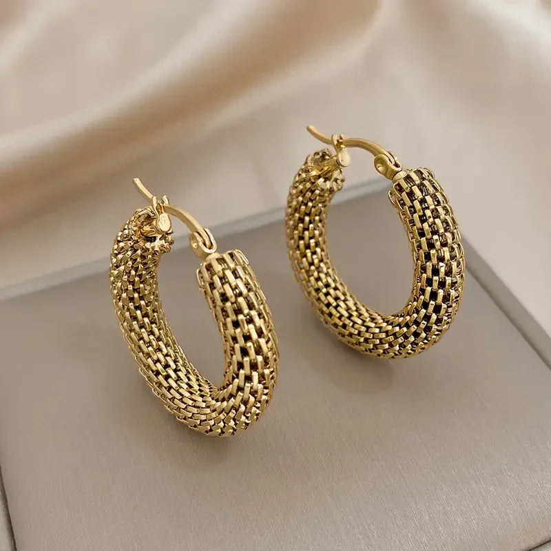 Elite Tide Hoop Earrings