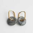 Tirza Earrings Natural Stone