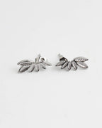 Vera Gorgeous Leaves Stud Earrings