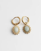 Jolie Earrings Natural Stone Stainless Steel
