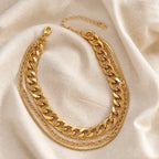 Timeless Layered Gold Necklace