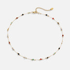 Minimalist Necklace with Stone