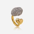 Luxe Pebble Radiant Ring