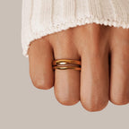 Sea Breeze Shine Ring Set