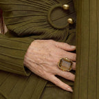 Marique French Vintage Noir Ring