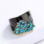 Midnight Bloom Ring