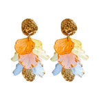 Moon Petal Earrings