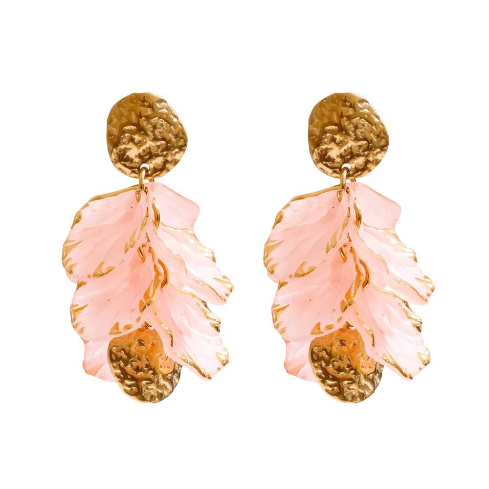 Moon Petal Earrings