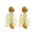 Moon Petal Earrings