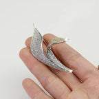 Moonlight Calla Brooch