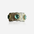 Mosaic Bloom Open Ring