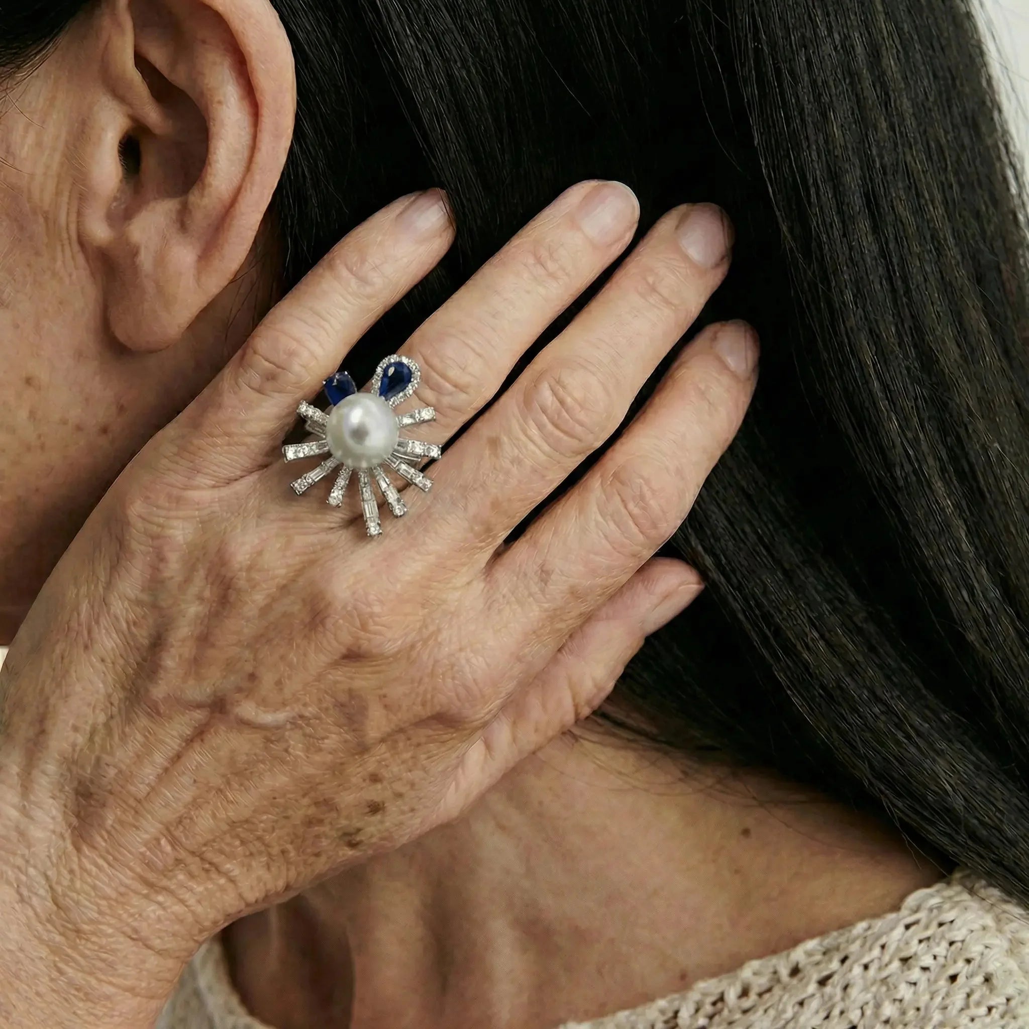 Nocturne Royale Pearl Ring
