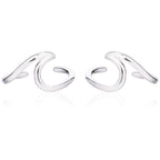 Azure Wave Ear Cuff