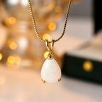 Radiant Opal Pendant Necklace