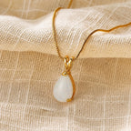 Radiant Opal Pendant Necklace