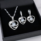 White Gold Noble Heart Set