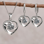 White Gold Noble Heart Set