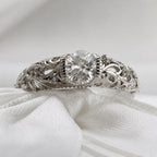 Noble Silver Zirconia Ring