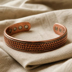 Azure Wave Copper Bracelet