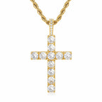 Classic Diamond Cross Necklace