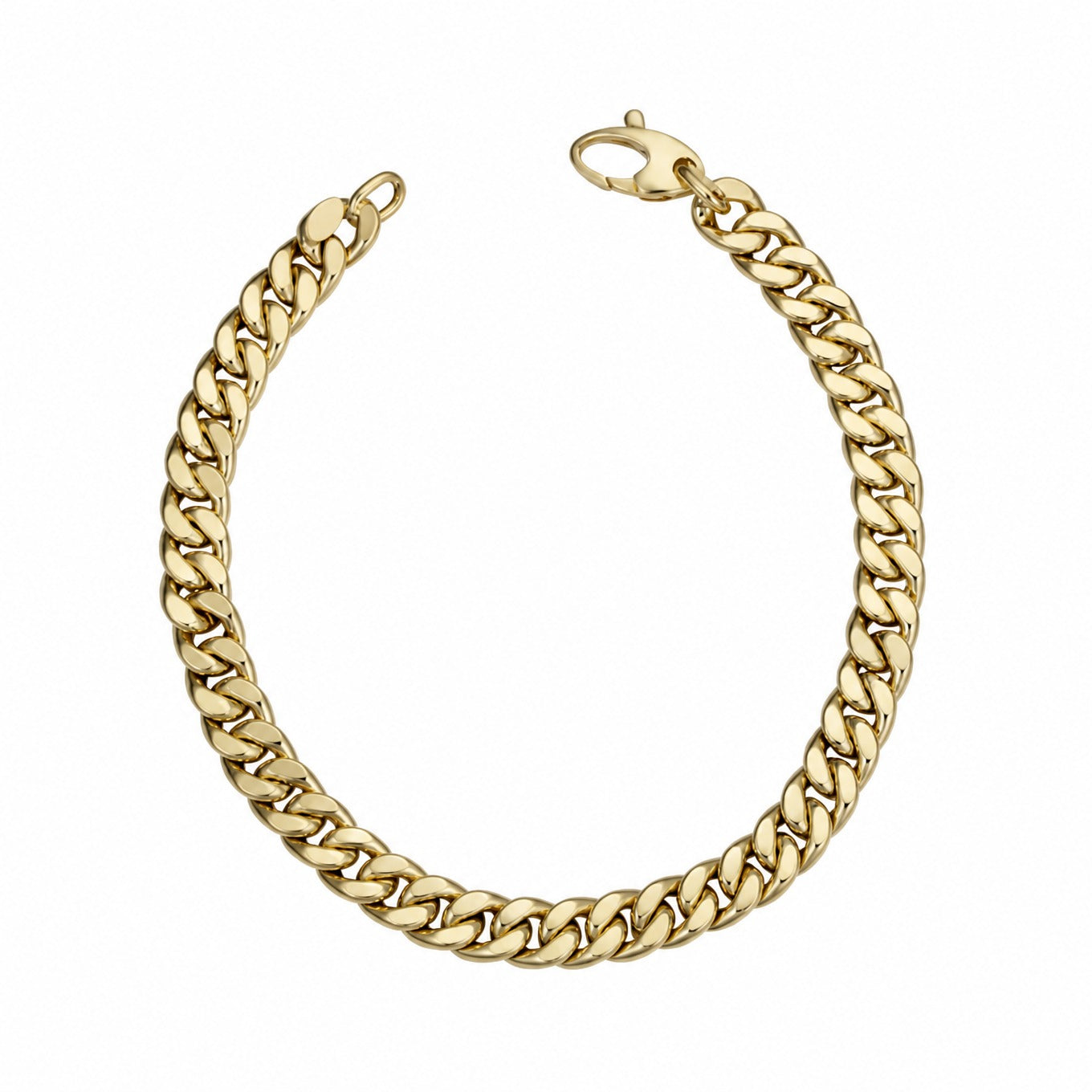 Classic Cuban Gold Bracelet