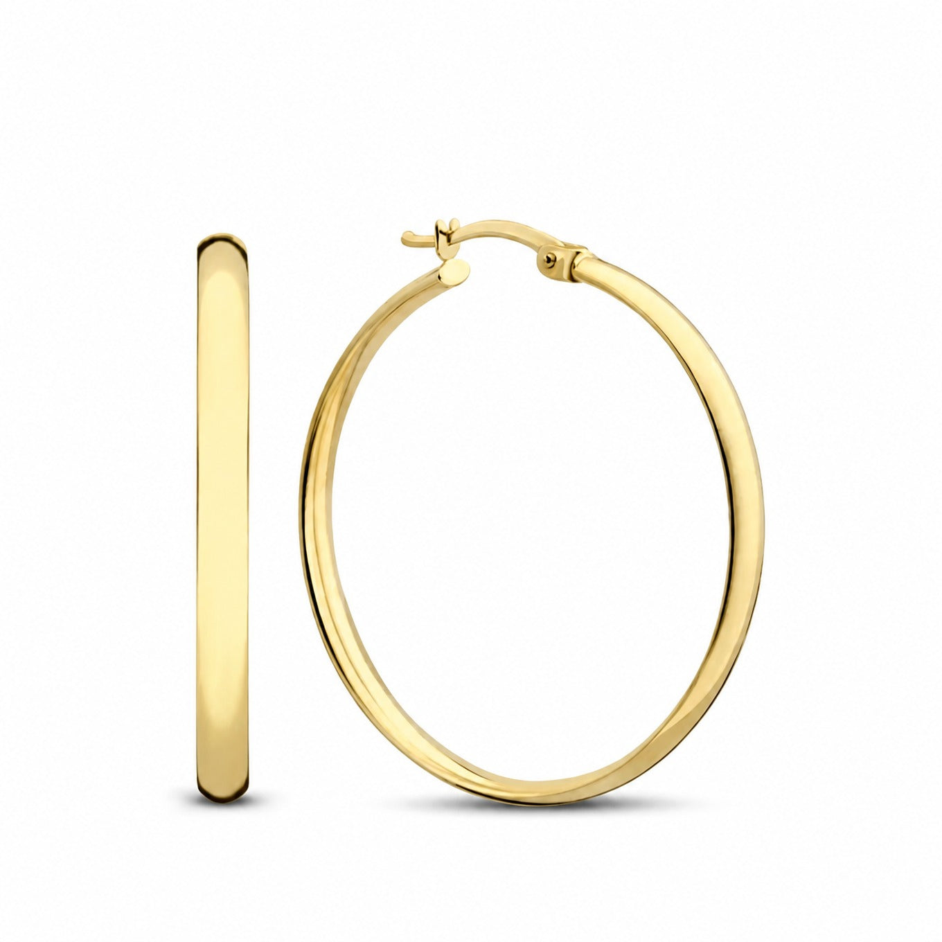 Golden Majesty Statement Earrings
