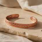 River Current Copper Bracelet