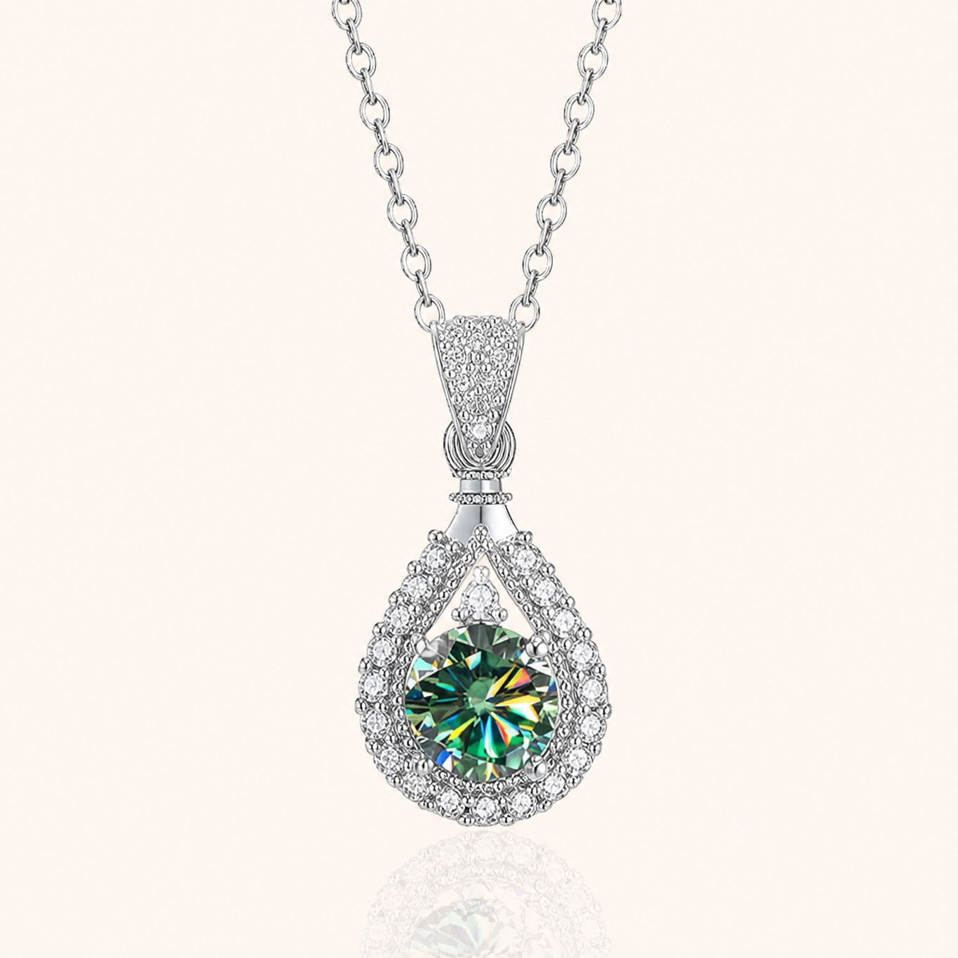 Alindra Voselle White Gold Necklace