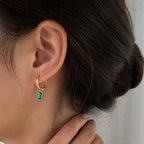 Minimal Teardrop Statement Earrings