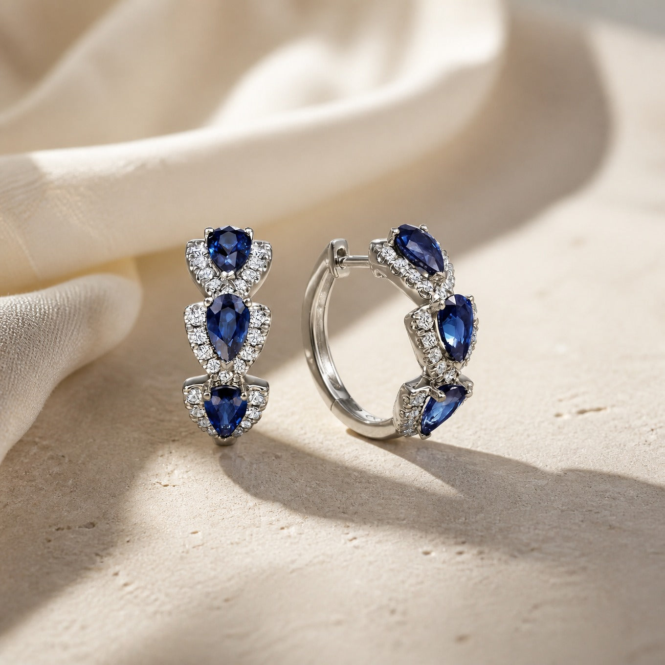 Sapphire Earrings