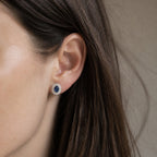 brlueee earringgsss
