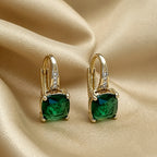 Emerald Sovereign Stud Earrings