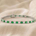 Emerald Sovereign Tennis Bracelet