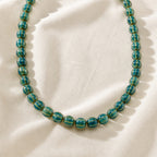 Trendy Pumpkin Beads Necklace