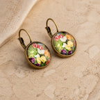Antique Blossom Statement Earrings