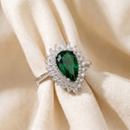 Opulent Teardrop Statement Ring