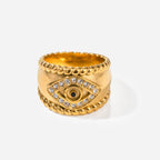 Oracle Eye Signet Ring