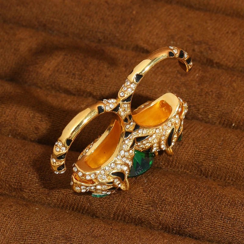 Panther Queen Statement Ring