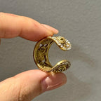 Rose Relic Cuff Ring
