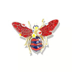 Rosegarden Bee Brooch