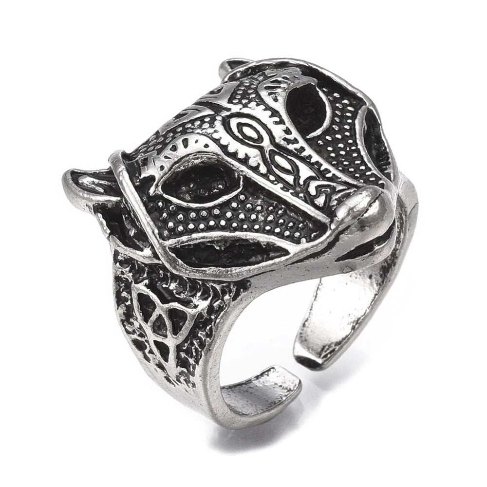 Vintage Glossy Ring in Silver