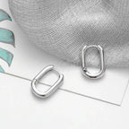Elegant Geometric Hoop Earrings