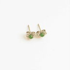 Gorgeous Half Sun Stud Earrings