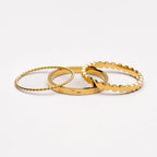 Three Piece Daily Rings Set