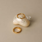 Twin Glow Stackable Ring Duo