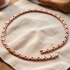 Evergreen Cedar Copper Necklace