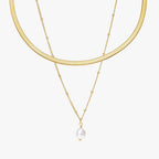Lustre Line Pearl Choker Set